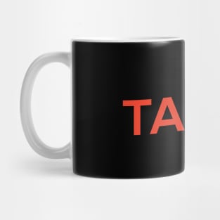 Taipei City Typography Mug